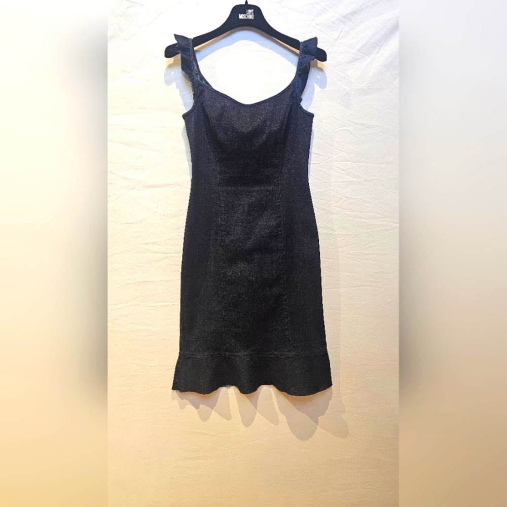 Moschino Jeans Denim Dress Italian Size 40 (US 6)